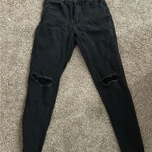 KanCan Black Ripped Skinny Jeans
